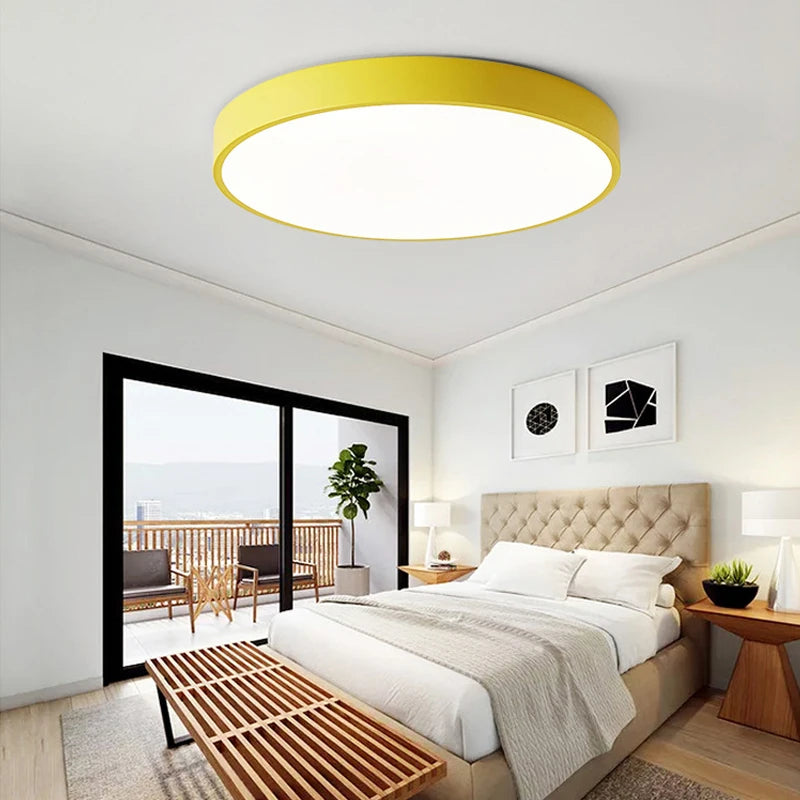 Lámpara de techo empotrada LED minimalista moderna
