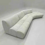 Italian Minimalist Pine Fabric Sofa