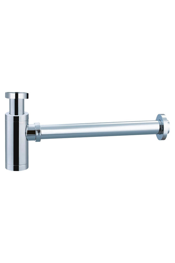 Round Visible Siphon Chrome Finish Modern Bathroom, view 2