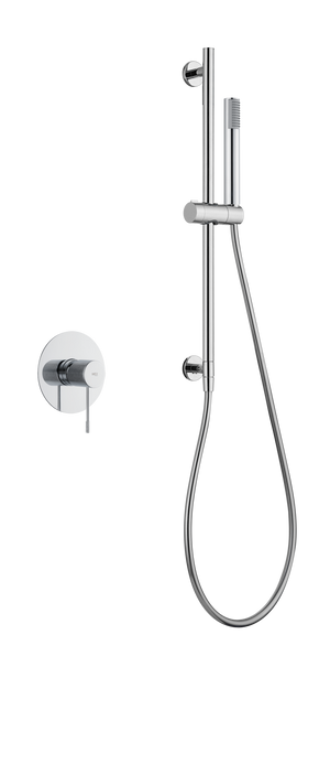 Line Chrome Concealed Single Lever Shower Set with Hand Shower, main product view