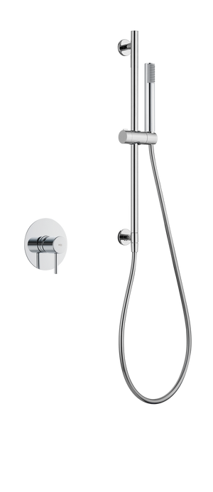 Monza Chrome Concealed Single Lever Shower Set with Hand Shower, main product view