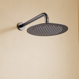 Belgica Chrome Concealed Single Lever Shower Set with Rain Head, view 2