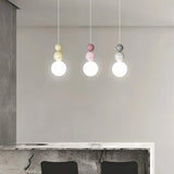 Lámpara colgante nórdica moderna LED