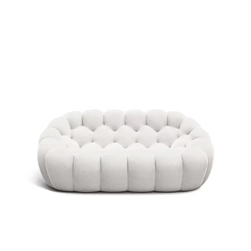 Sofá nórdico moderno de compresión, sofá de burbujas de fútbol, ​​sofás de 3 plazas con formas especiales, sofás individuales para sala de estar, muebles para el hogar.