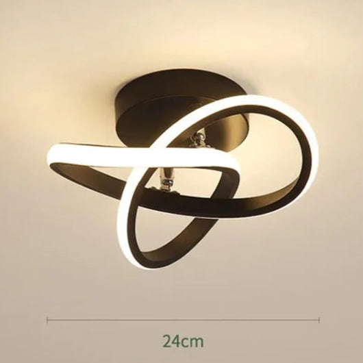 Lámpara de techo LED minimalista moderna con forma de círculo