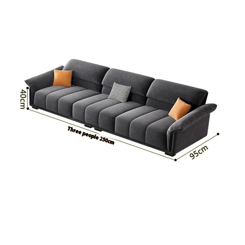Sofá europeo de lujo para sala de estar, sofá Modular minimalista seccional, cómodo salón, Divano Soggiorno Di Lusso, decoración de habitación