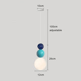 Lámpara colgante nórdica moderna LED