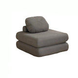 Sofá individual de tela, sofá cama de batata, tatami plegable de doble uso para sala de estar de tamaño pequeño, sofá perezoso de bloque de tofu