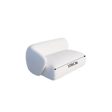 Conjunto de sofá seccional minimalista marrón, sofá modular curvo beige europeo para sala de estar, sofá doble de diseño italiano Divani Furniture