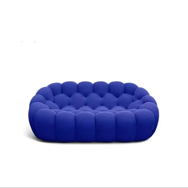 Sofá nórdico moderno de compresión, sofá de burbujas de fútbol, ​​sofás de 3 plazas con formas especiales, sofás individuales para sala de estar, muebles para el hogar.