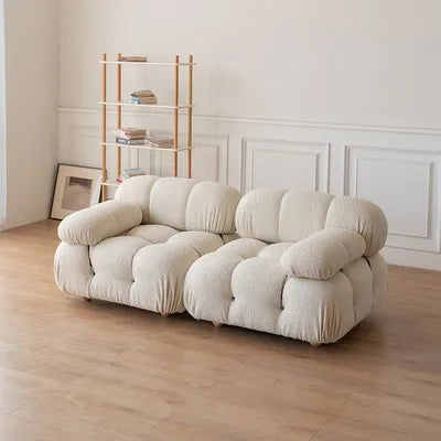Sofás modulares nórdicos para sala de estar, diseño único, minimalistas y glamurosos, sofás de esquina estéticos, muebles comprimidos.