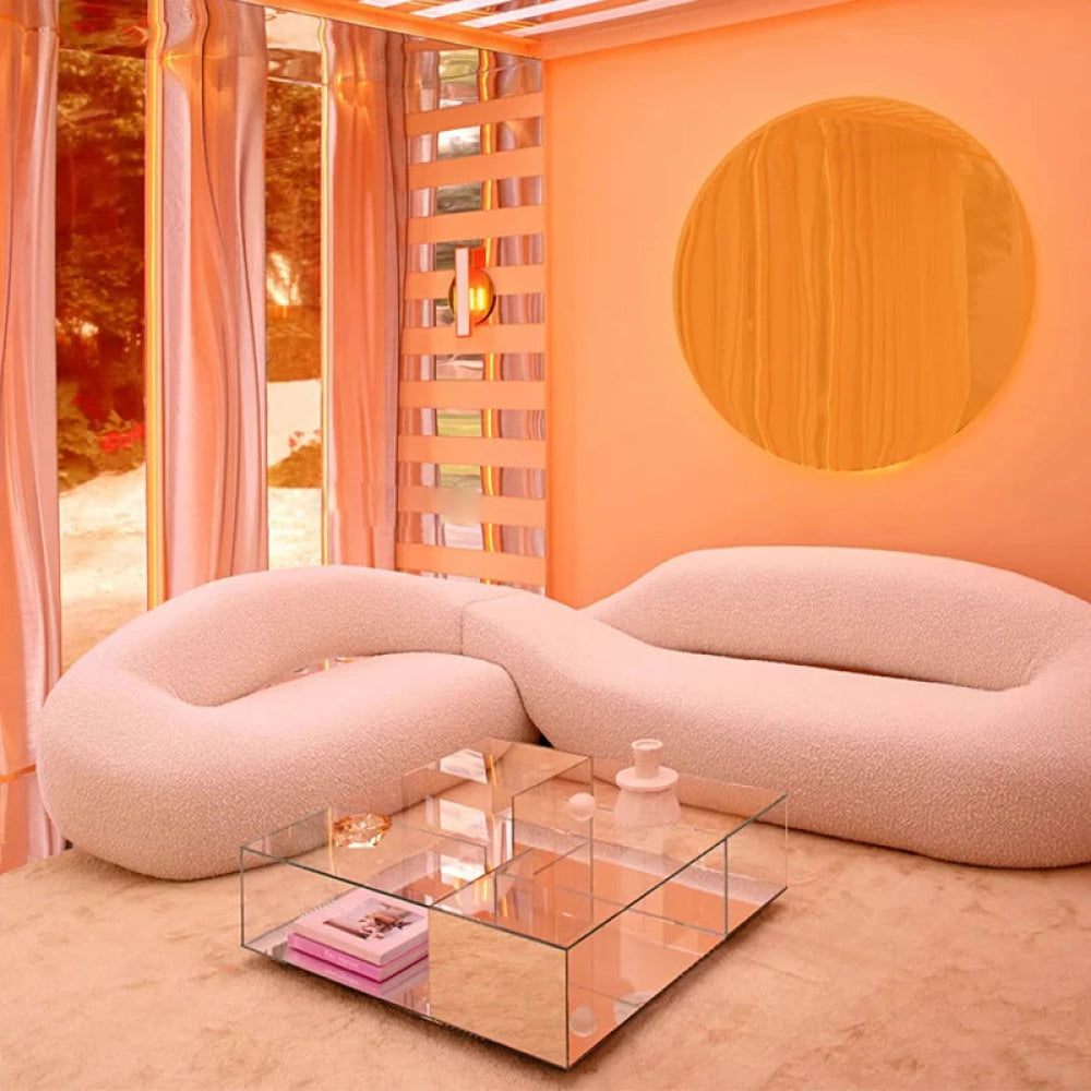 Italian High End Sofa Modern Luxury Style for Contemporary Interiors