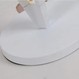 Lámpara de pie con luces LED geométricas de arte moderno