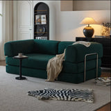 Sofá cama moderno minimalista, funda extraíble, color opcional, 200 x 100 x 70 cm, nuevo, UE, 2025
