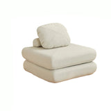 Sofá individual de tela, sofá cama de batata, tatami plegable de doble uso para sala de estar de tamaño pequeño, sofá perezoso de bloque de tofu