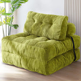 Sofá cama plegable, sillón cama convertible con almohada, colchón plegable, sillón cama plegable portátil, cómodo sofá de suelo.