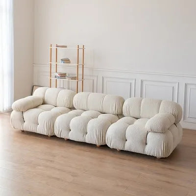 Sofás modulares nórdicos para sala de estar, diseño único, minimalistas y glamurosos, sofás de esquina estéticos, muebles comprimidos.