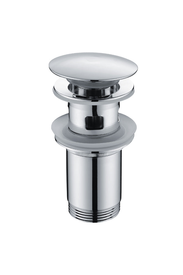 Chrome Click-Clack Valve for Basin Drain, view 2