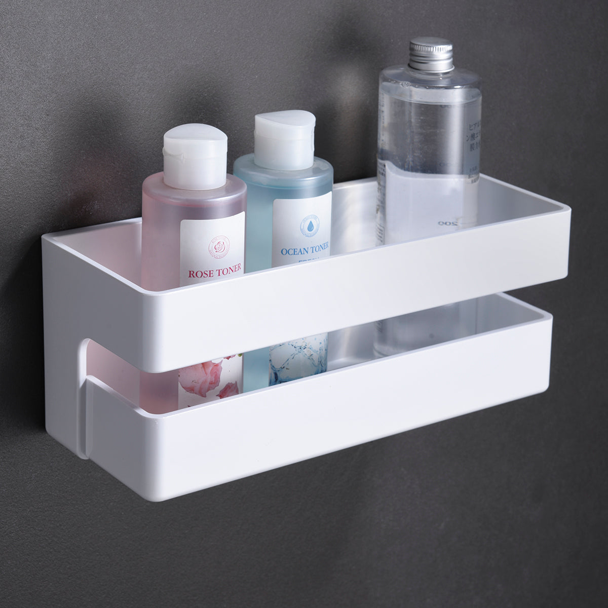 Matte White Soap Dish Modern Bathroom Accessory, view 3