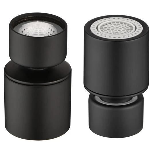 Aireador Rótula M22H De Cocina Dos Funciones Acabado Negro Mate - Bathroom Product