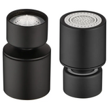 Aireador Rótula M22H De Cocina Dos Funciones Acabado Negro Mate - Bathroom Product