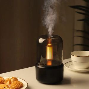Ultrasonic Aroma Diffuser with LED Light and Humidifier