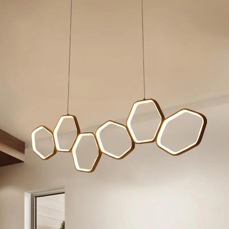 Art Deco LED Geometric Chandelier - Orniture™