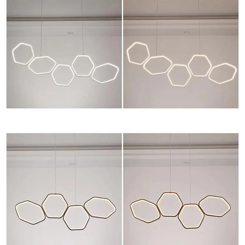 Art Deco LED Geometric Chandelier - Orniture™