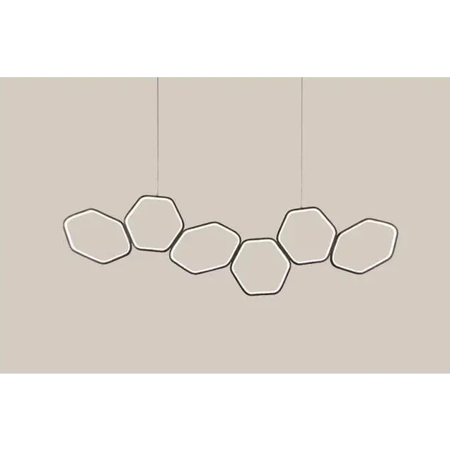 Art Deco LED Geometric Chandelier - Orniture™