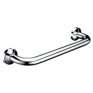 Chrome Bathroom Handle Attachment Modern Minimalist Design, main product view