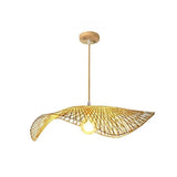 Bamboo Woven Wicker Chandeliers Pendant Lights - Dia 35CM / C - Pendant Lamp