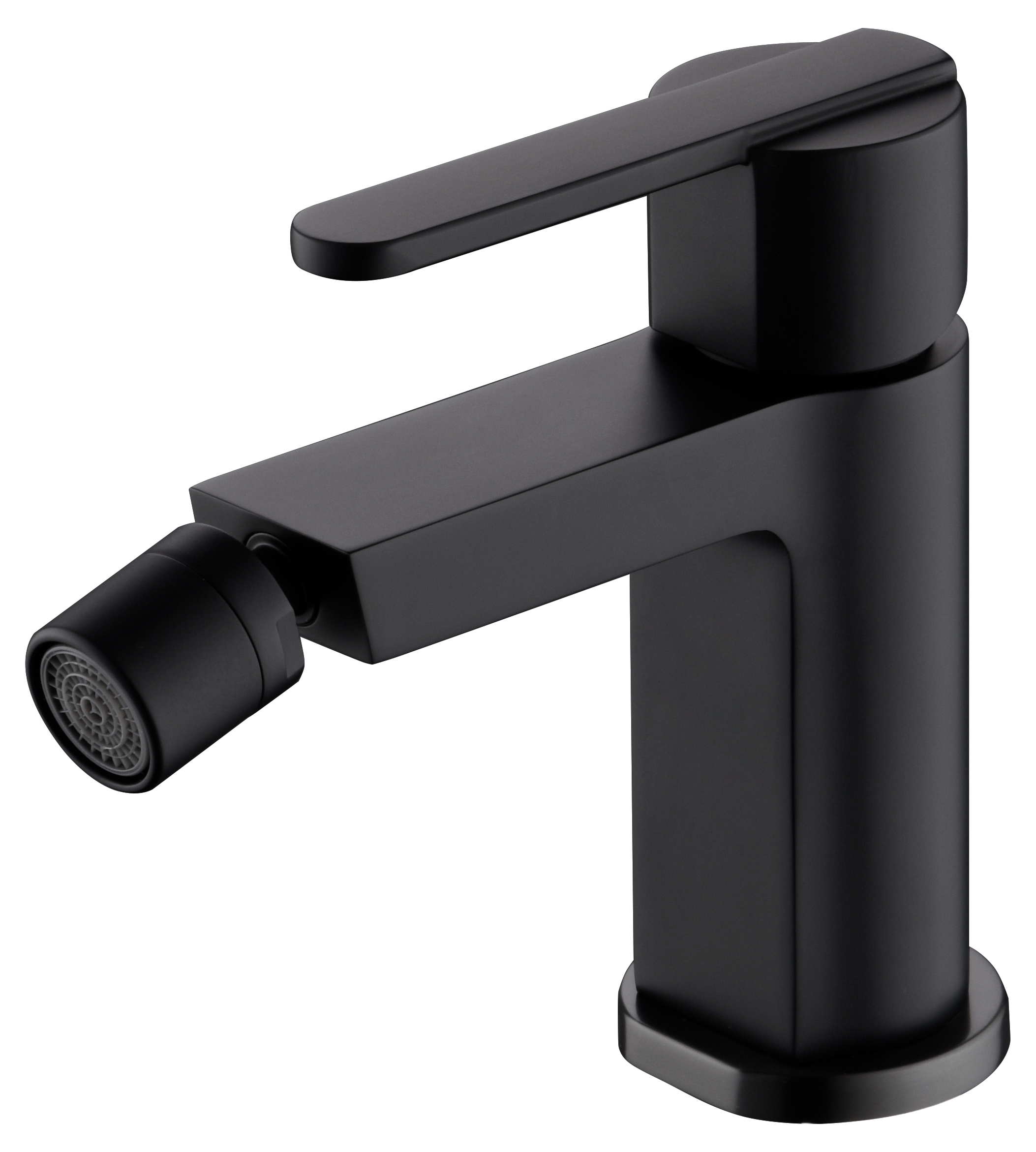 Matte Black Bidet Mixer with Ceramic Cartridge, view 2
