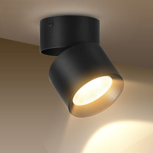Lámpara de techo con foco plegable