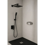 Bela Premium Black Shower Tray Slate Texture - 70x70 cm - Platos de ducha