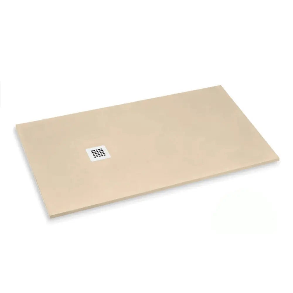 Bela Premium Cream Shower Tray Slate Texture - Platos de ducha