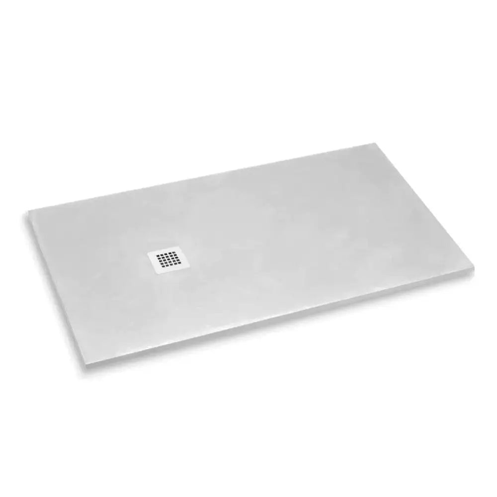 Bela Premium Light Gray Shower Tray Slate Texture - Platos de ducha