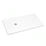 Bela Premium White Shower Tray Slate Texture - Platos de ducha