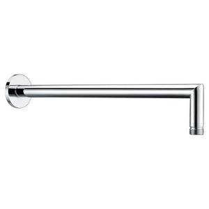 Chrome Square Shower Arm Wall Mount for Modern Bathrooms, main product view