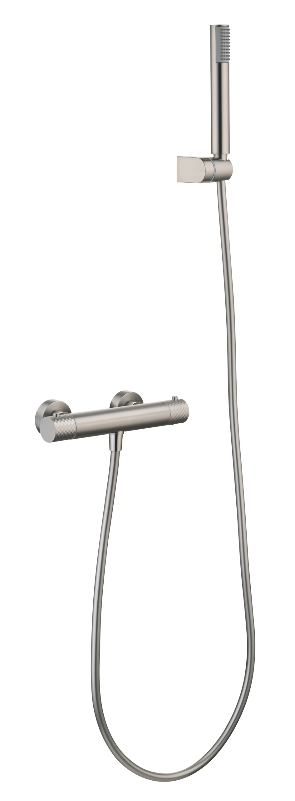 Chrome Thermostatic Shower Set with Temperature Control, view 8