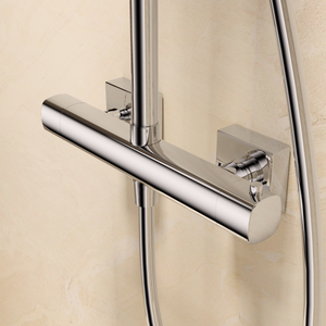 Toscana Chrome Thermostatic Shower Set, view 3