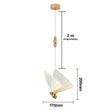 Butterfly Led Pendant Lights Hanging Lamp - Golden small / 90-260V|Warm light - Hanging Light