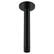 Ceiling Shower Arm Round Matte Black | IMEX - Bathroom Product