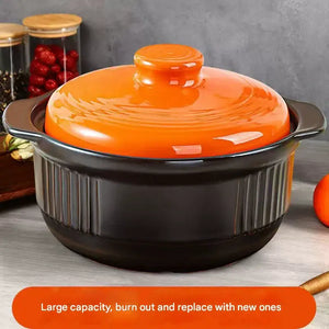 Ceramic Casserole Large Capacity Stone Stew Pot - Cookware set