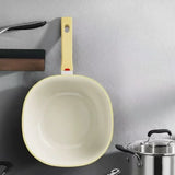 Ceramic Square Non Stick Lightweight Uncoated Pan - Cookware set