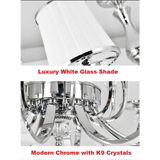 Chrome Modern Wall Lights Lamp - Wall Lamp