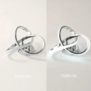 Circle Intercept Shape LED Modern Minimalist Ceiling Lights - Ceiling Lamp