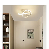 Circle Intercept Shape LED Modern Minimalist Ceiling Lights - Ceiling Lamp