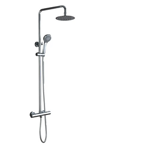 Kent Chrome Thermostatic Shower Set Modern Design, main product view