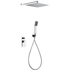 Chrome Single Lever Built-In Shower Set Fiji, main product view