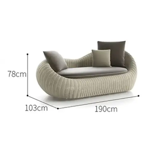 Modern Rattan Garden Sofa Set Outdoor Patio Furniture - view 9